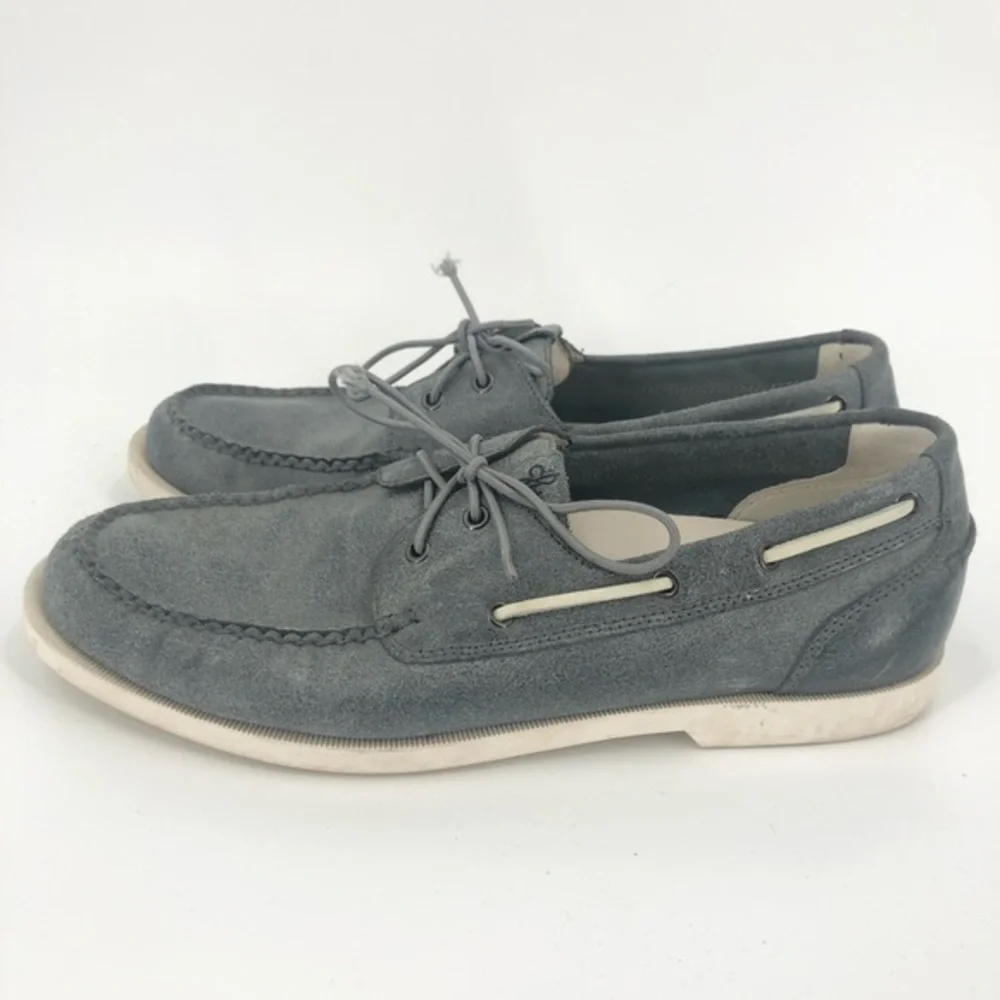 COLE HAAN Men’s Size 11 Gray Boat Shoe Loafers